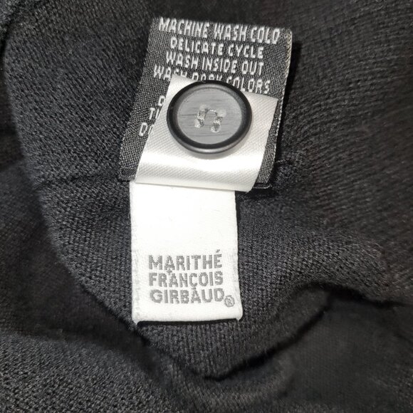 Marithe Francois Girbaud Striped Cotton Cardigan - Picture 6 of 9